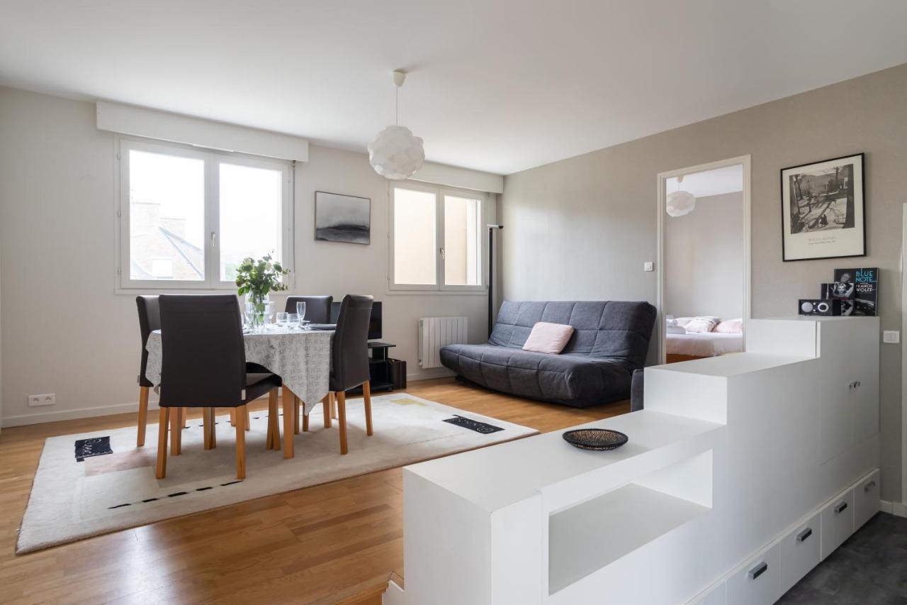 Le Rez De - Appt Pour 4 Vue Et Proche Des Plages Appartement Saint-Malo